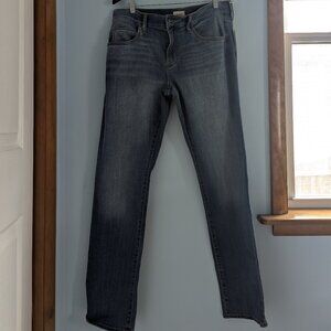 NWT: Hudson Blake Slim Straight Jeans, Blue, 34 W 34 L